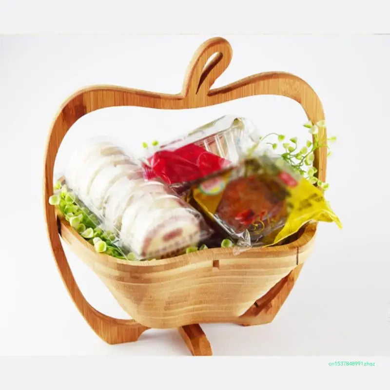 Cesta de frutas plegable y tabla de cortar
