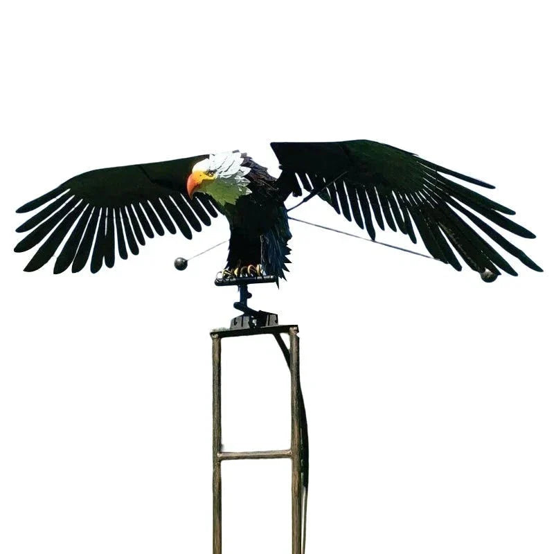 Arte para jardín-Decoración de patio con pájaros