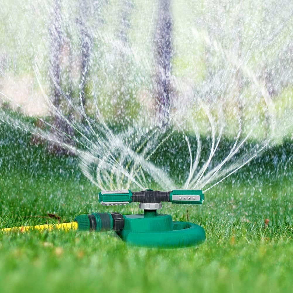 Aspersor de agua para césped de jardín