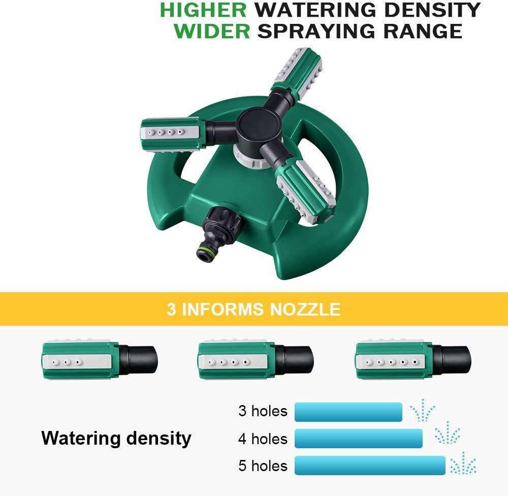 Aspersor de agua para césped de jardín