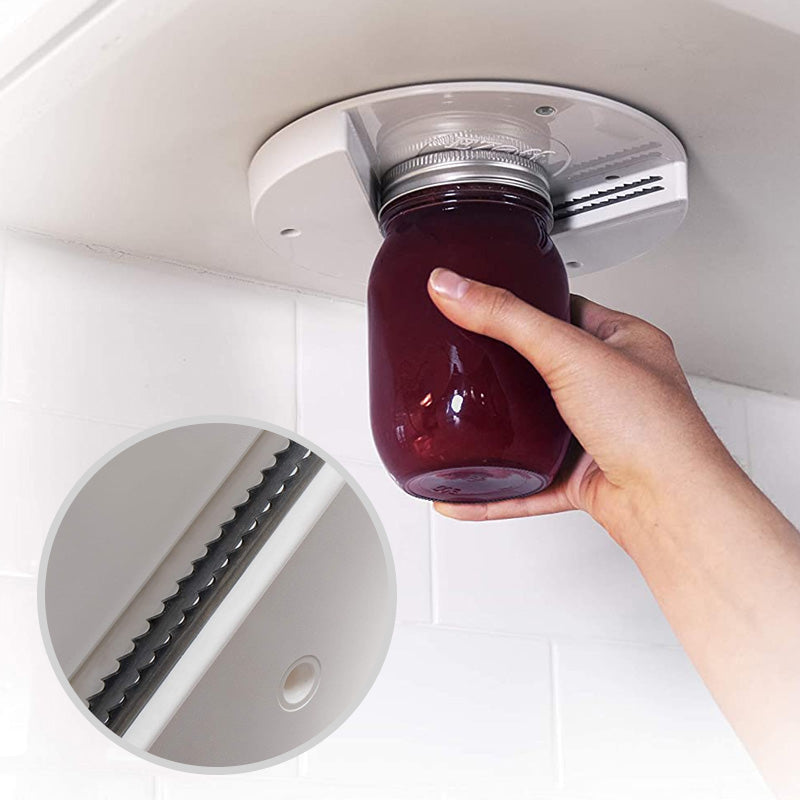 Under-Cabinet Jar Opener