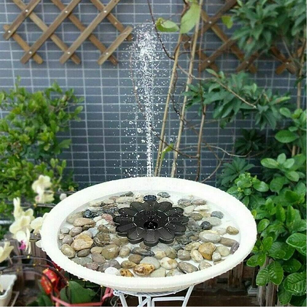 Fuente de agua con forma de flor para estanques y piscinas