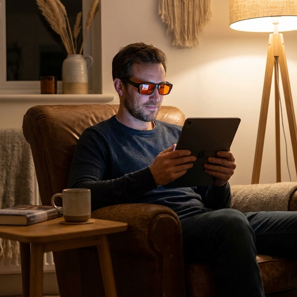 Gaming Glasses Blue Light Blocking lifestyle