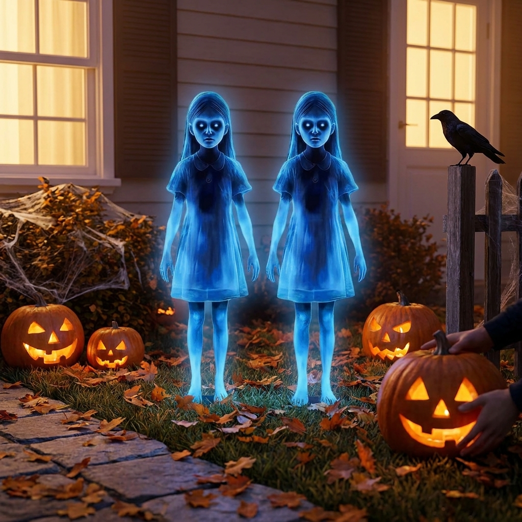Girl Ghost Courtyard Decoration lifestyle