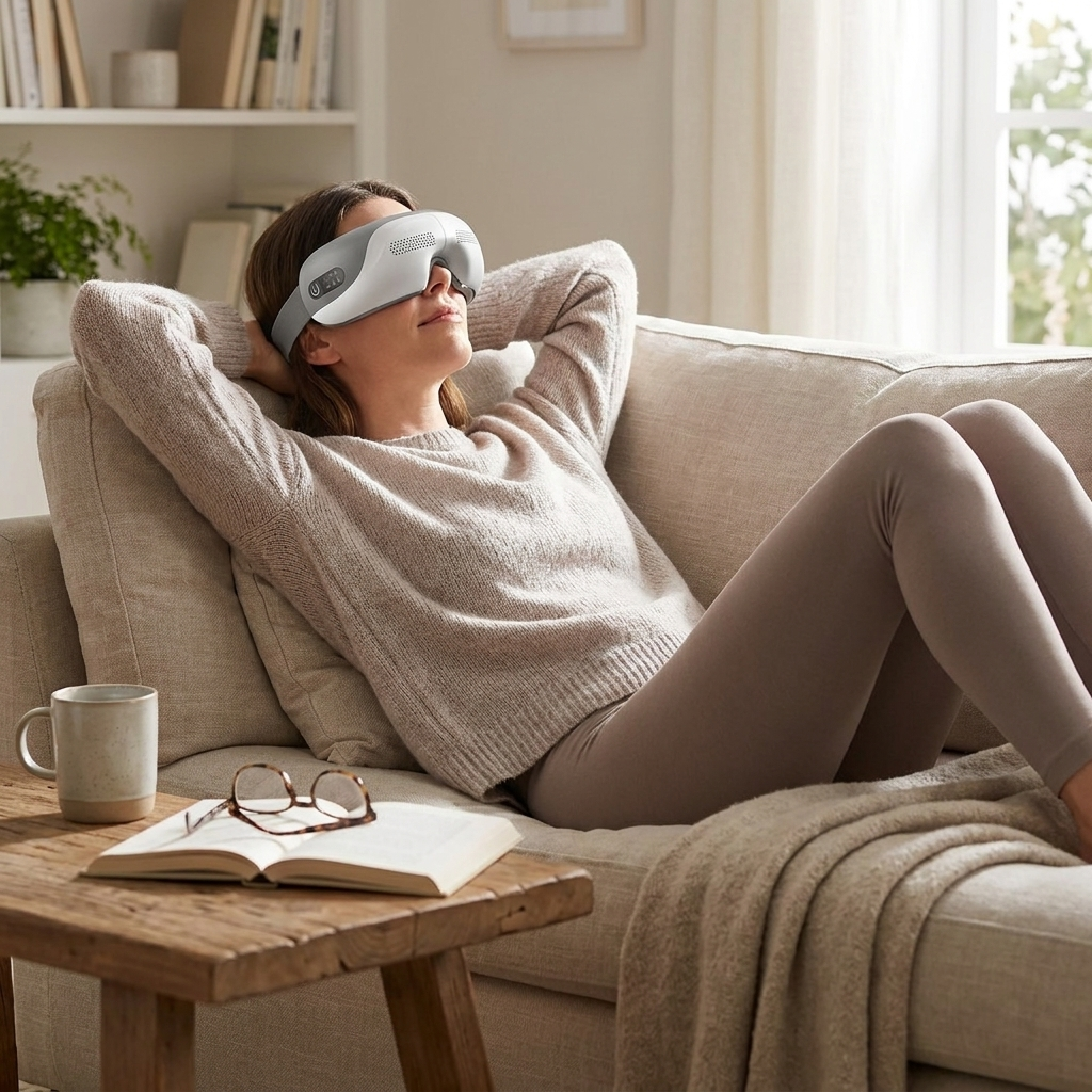 Heated Eye Massager lifestyle