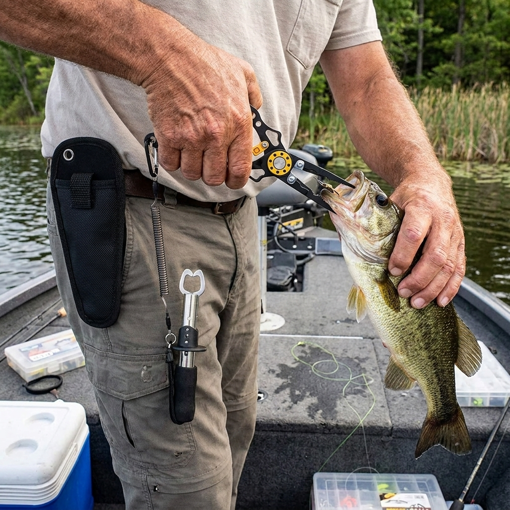 Fish Lip Gripper Pliers lifestyle