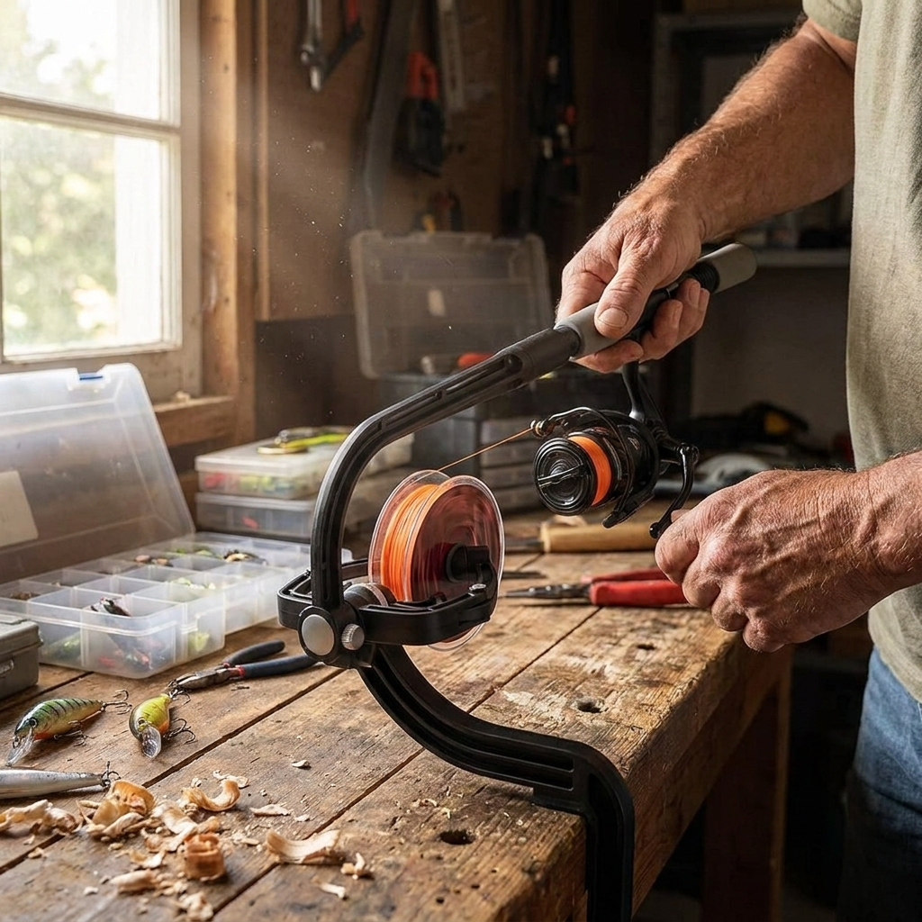 Fishing Line Winder lifestyle