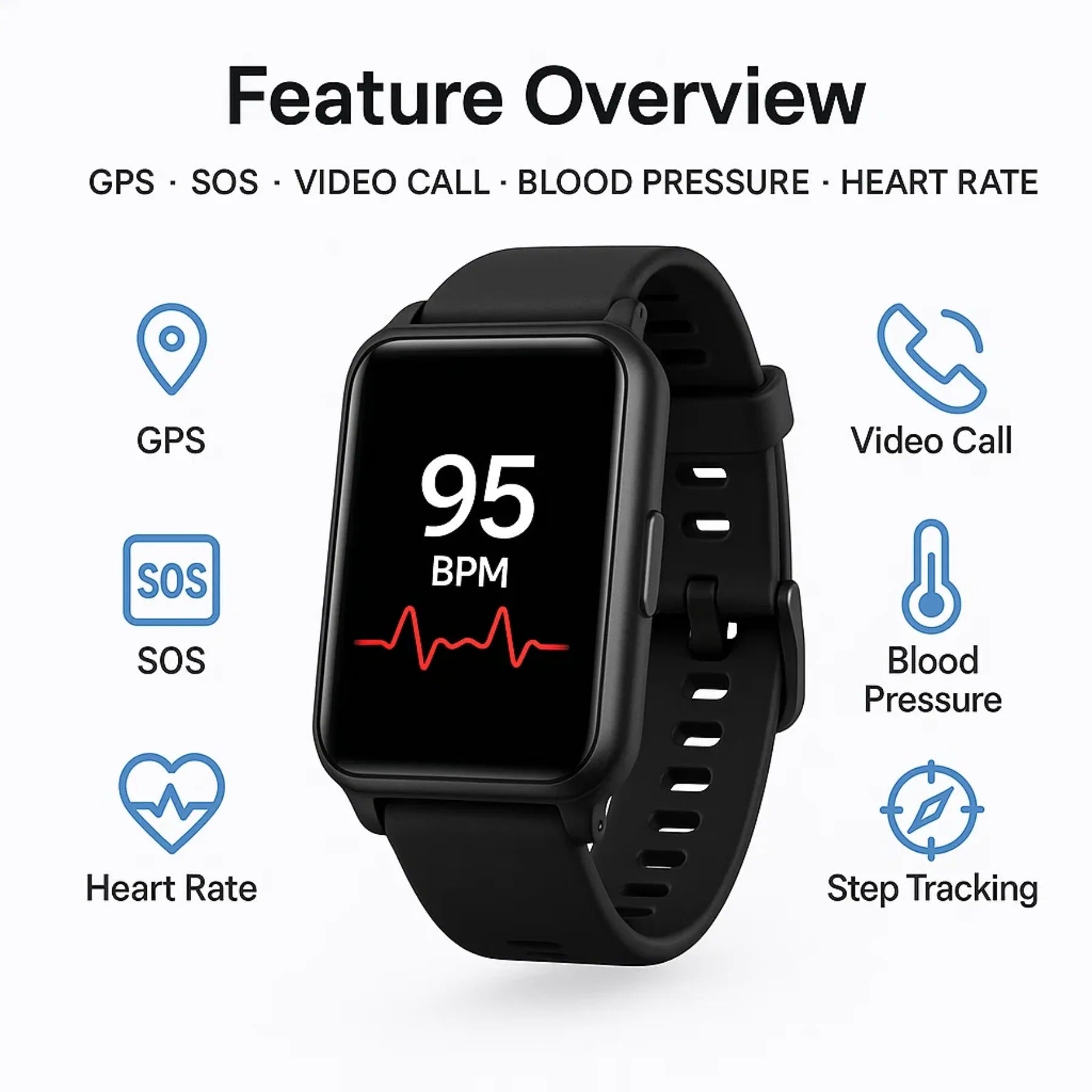Fall Detection Smartwatch for Seniors
