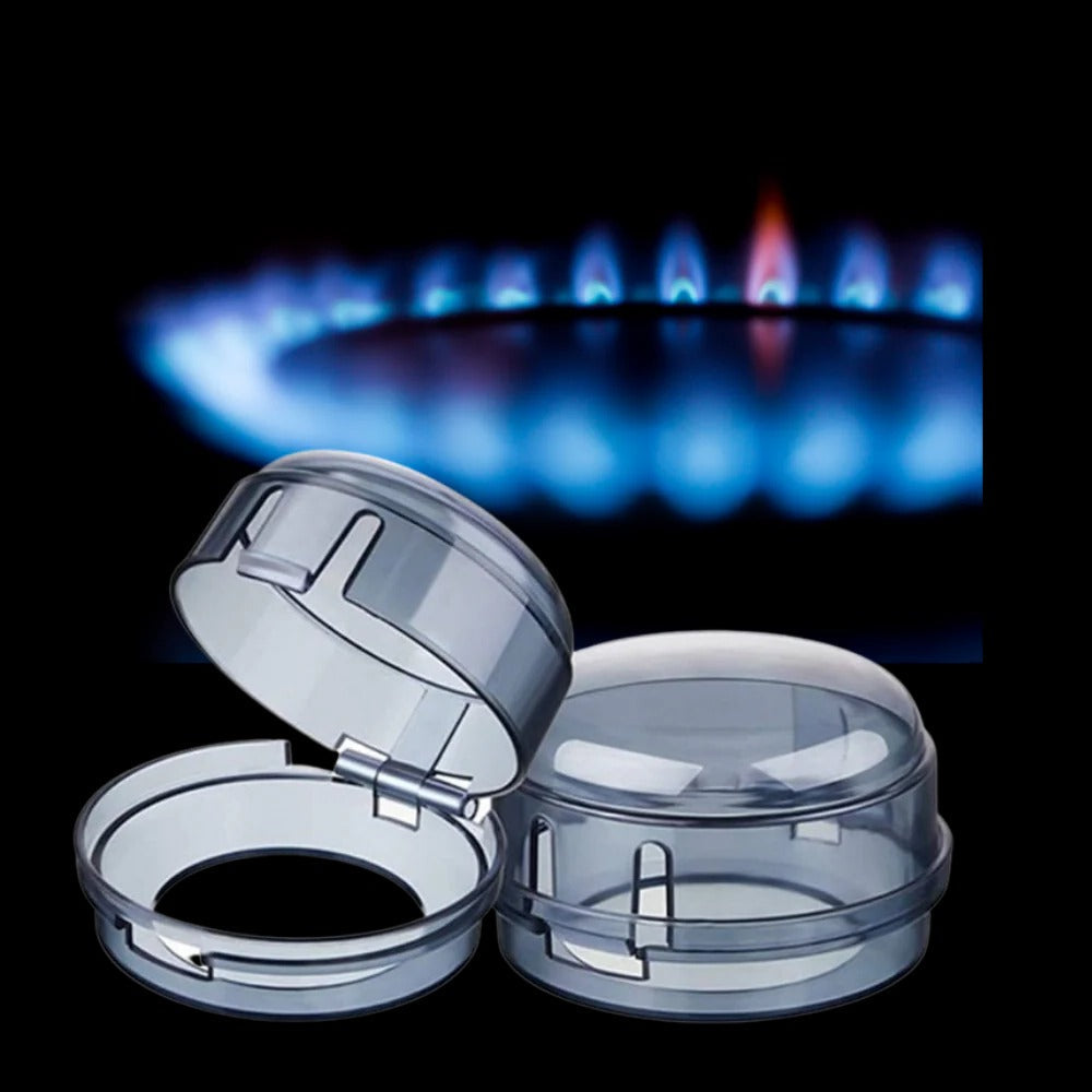 Juego de protectores de perillas de estufa de gas
