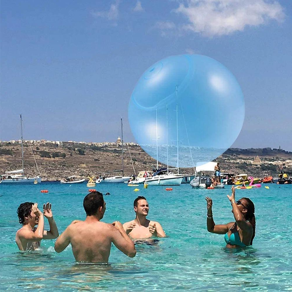 Pelota burbuja inflable gigante