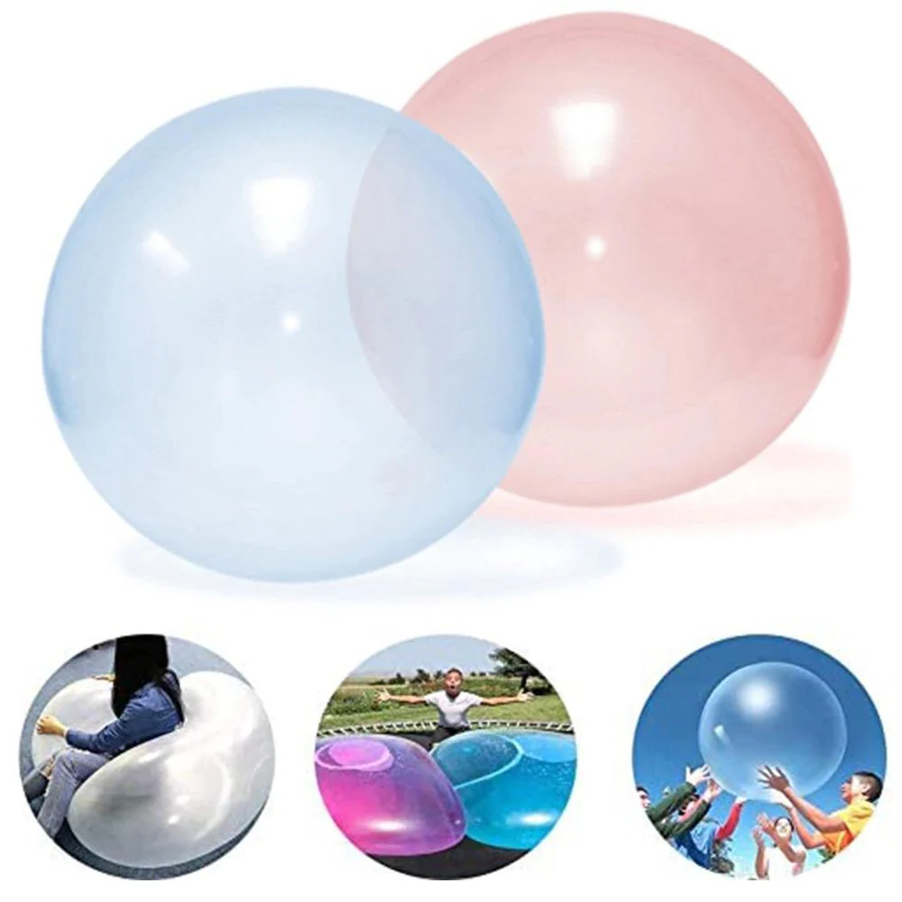 Pelota burbuja inflable gigante