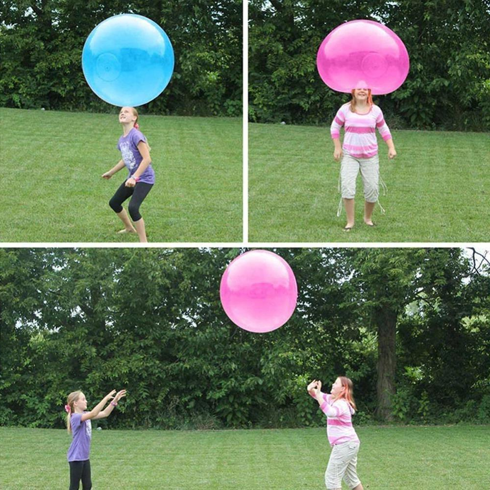 Pelota burbuja inflable gigante