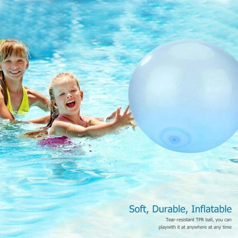 Pelota burbuja inflable gigante