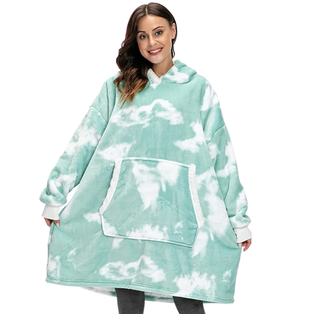 Cozy Oversized Blanket Hoodie