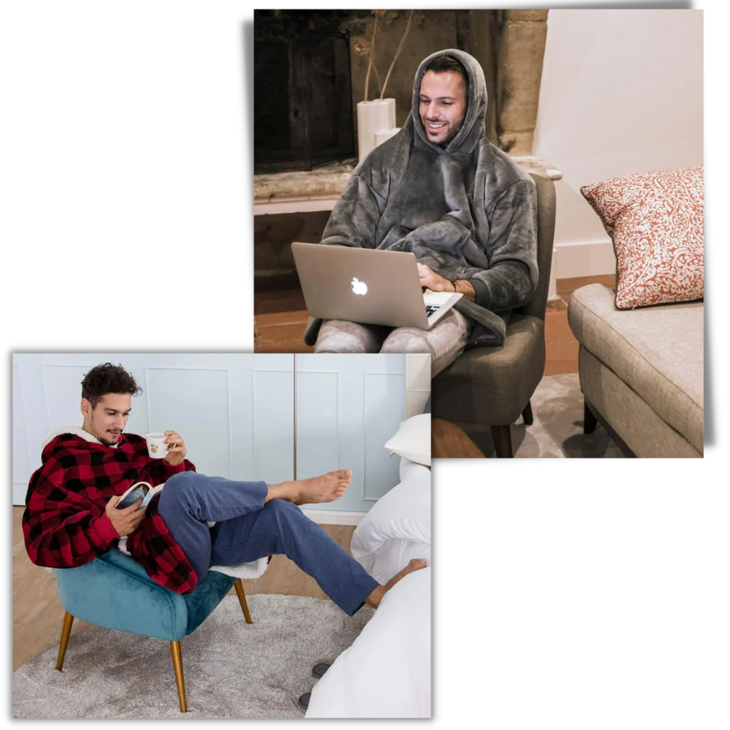 Cozy Oversized Blanket Hoodie