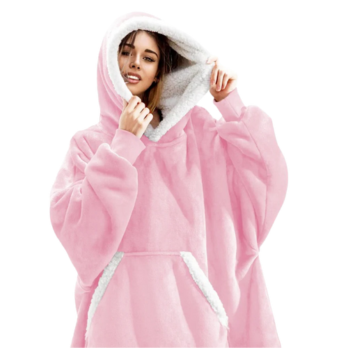 Cozy Oversized Blanket Hoodie